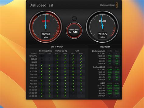 mac speed test hard drive|blackmagic disk speed test mac.